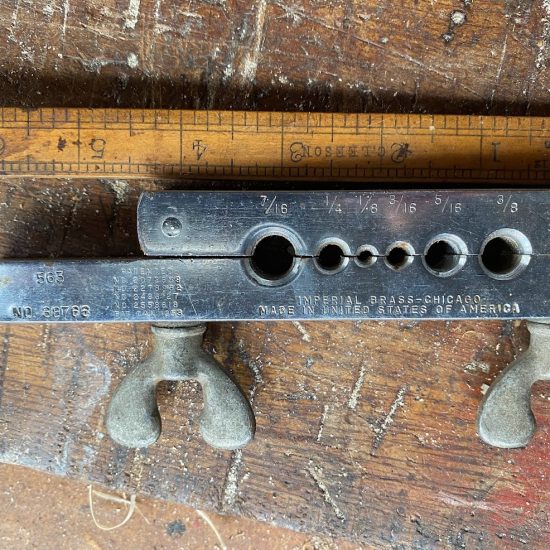 IMPERIAL BRASS - CHICAGO CO. No 563 FLARING TOOL