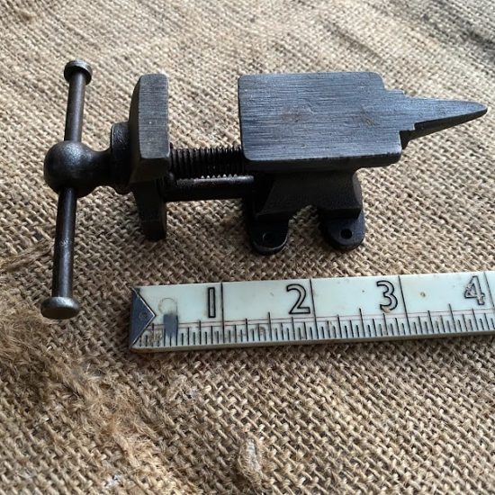 Miniature Vice with Anvil
