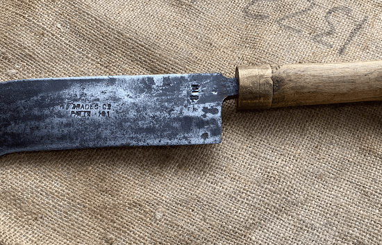 Vintages Brades Pattern 101 8" Bill Hook