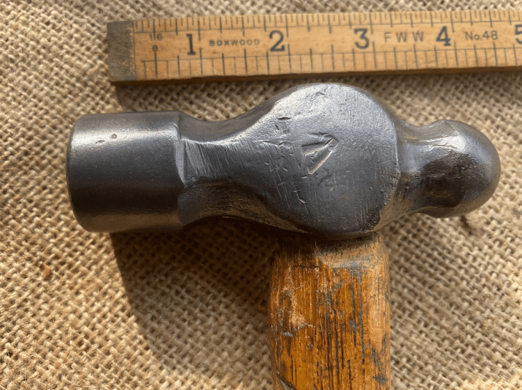 Vintage Ball Pein Hammer Broad Arrow Military