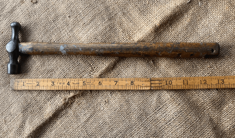 Vintage Ball Pein Hammer Small - Image 3