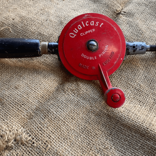Vintage Qualcast Clipper Double Pinion Hand Drill