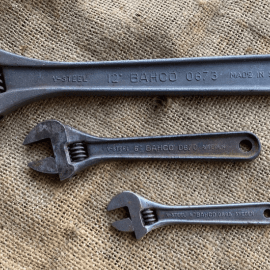 Vintage Bahco Spanner Set