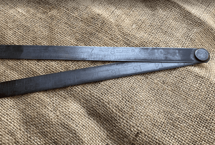 Vintage 2ft Folding Steel Rule A1 Brand No724 - Image 2