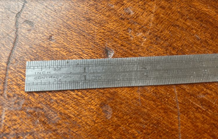 Vintage Rabone Chesterman No713F Engineer's 6" Steel Rule - Image 4