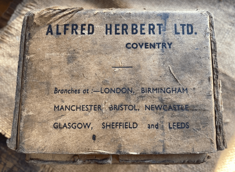 Vintage Alfred Herbert Ltd Box - Stunning - Image 4