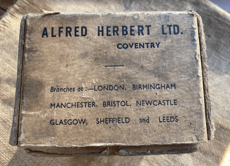 Vintage Alfred Herbert Ltd Box - Stunning - Image 7