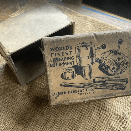 Vintage Alfred Herbert Ltd box