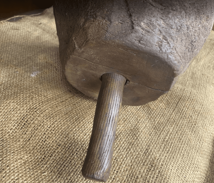 Vintage Artisan Mason or Carver's Mallet - Image 2