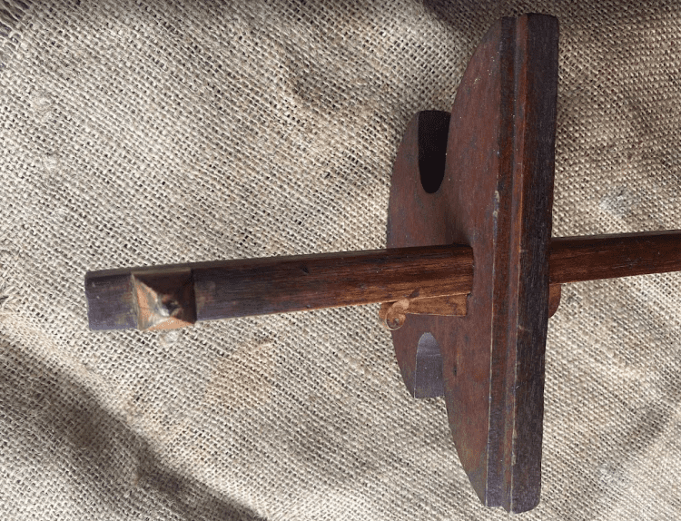 Vintage Artisan Made Panel Gauge - Image 2