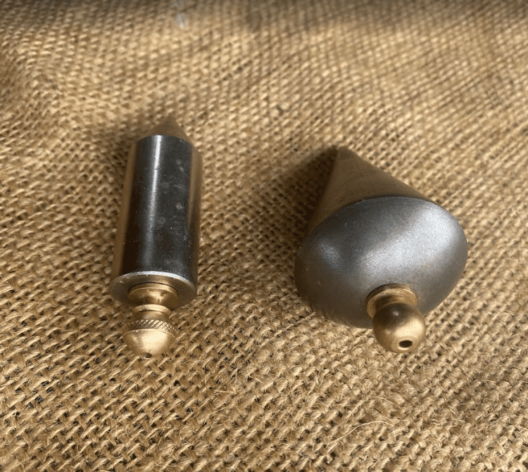 Two Small Vintage Plumb Bobs - Image 3