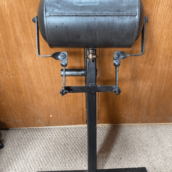 Vintage Artisan 1 Gallon Fuel Tank on Stand