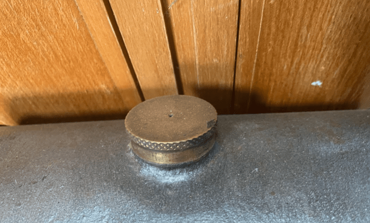 Vintage Artisan 1 Gallon Fuel Tank on Stand - Image 3