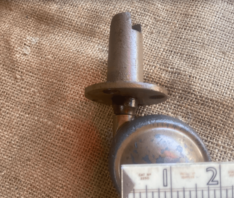 Vintage Castors x 2 by Archibald Kenrick and Sons Ltd - Image 5