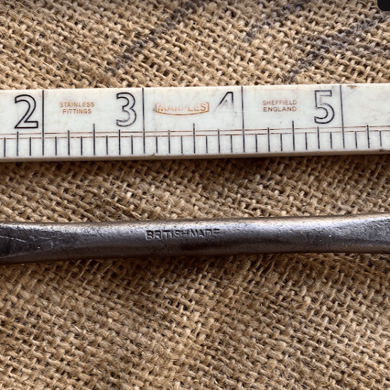 Vintage 7" Dunlop Spoon Style Tyre Lever British Made