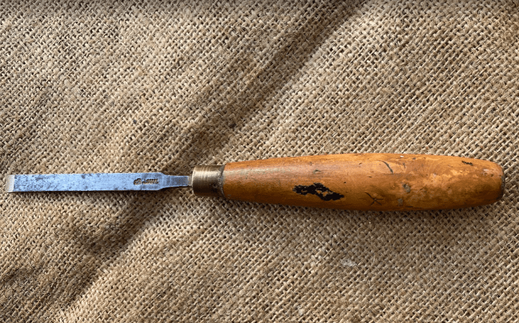 I Sorby 5/16" boxwood handled firmer chisel