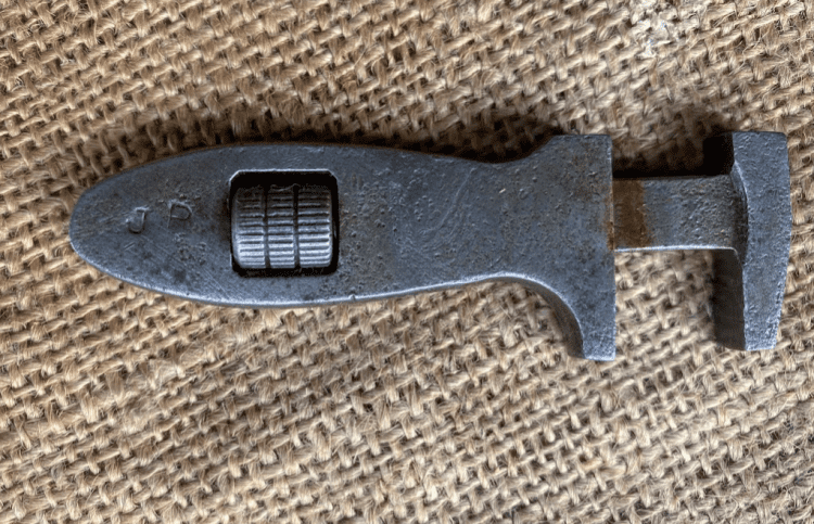 Vintage King Dick Tiny Adjustable Wrench - Image 3