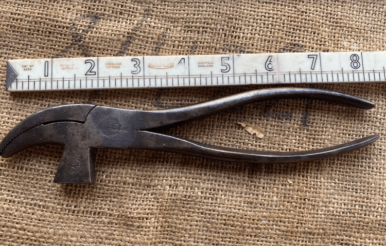 Vintage U & Co L Brand Cobblers Shoemaking Pliers | England
