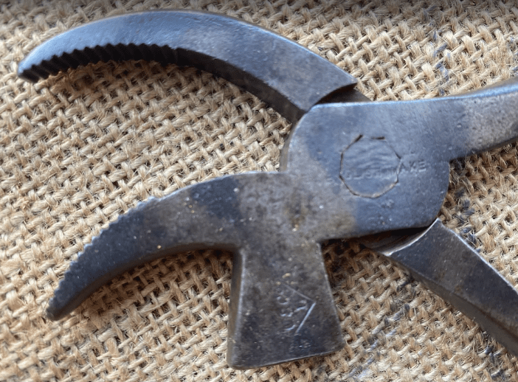 Vintage U & Co L Brand Cobblers Shoemaking Pliers | England - Image 3