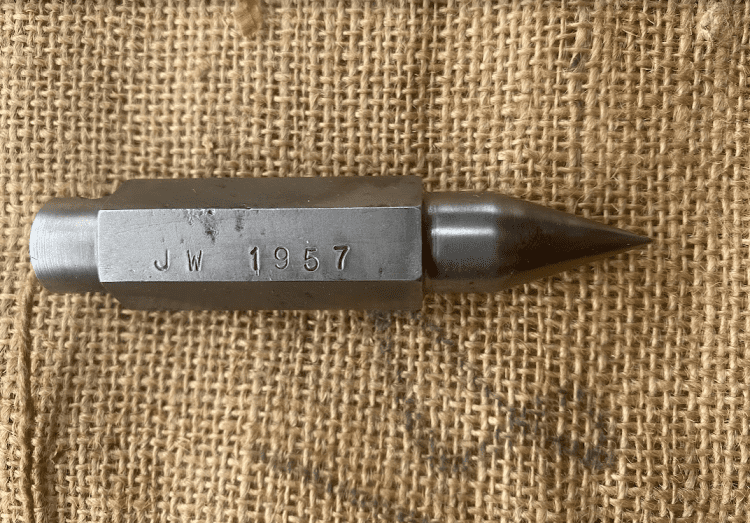 Vintage Artisan made Plumb Bob 1957 - Image 2