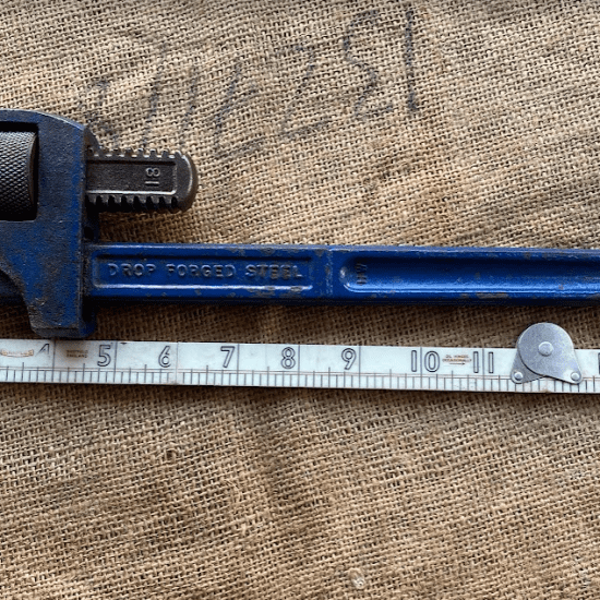 Vintage Record 18 Adjustable Wrench or Grips