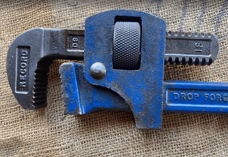 Vintage Record 18 Adjustable Wrench or Grips - Image 2
