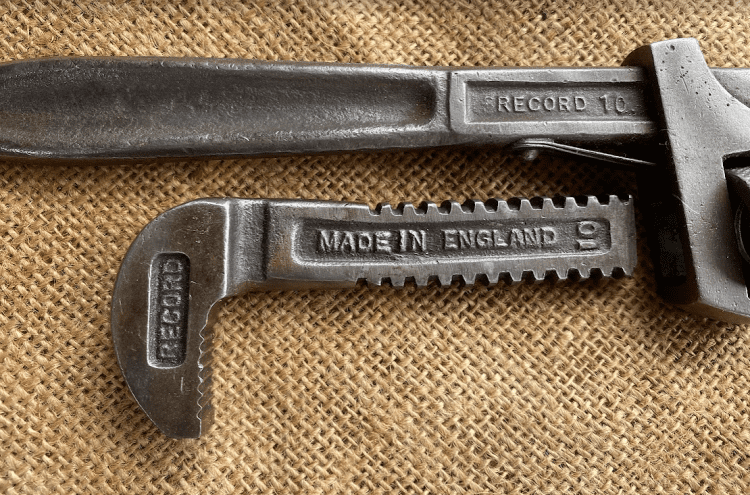 Vintage Record No 10 Wrench - Image 3