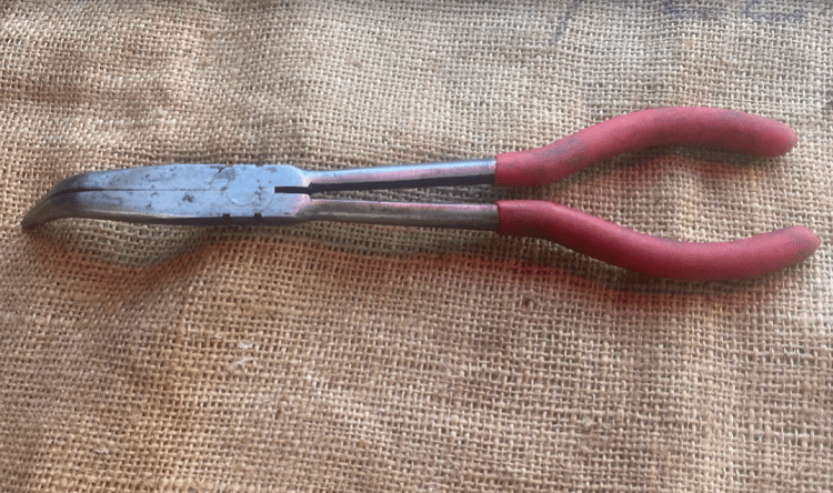 Long Reach Bent Snipe-Nosed Pliers - Image 3
