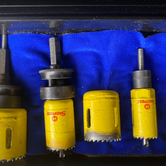 5 x Starrett Hole Cutters in Box