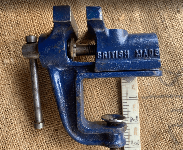British Made Bench Top Small Vice - Image 2