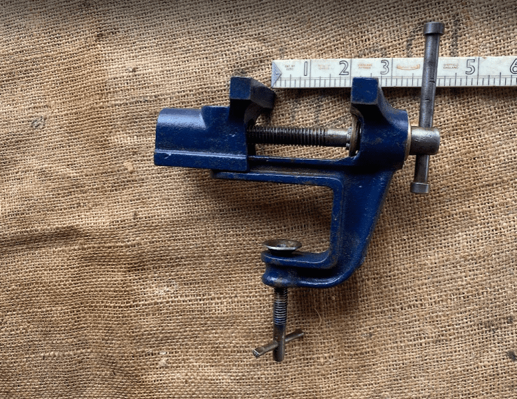 British Made Bench Top Small Vice - Image 4