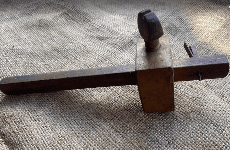 Vintage Slitting Gauge with Brass Furniture - Image 2