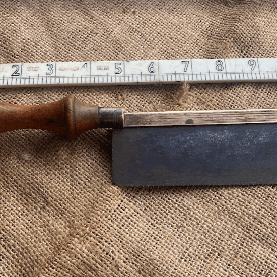 Vintage Brass Backed Gent's Dovetail Saw