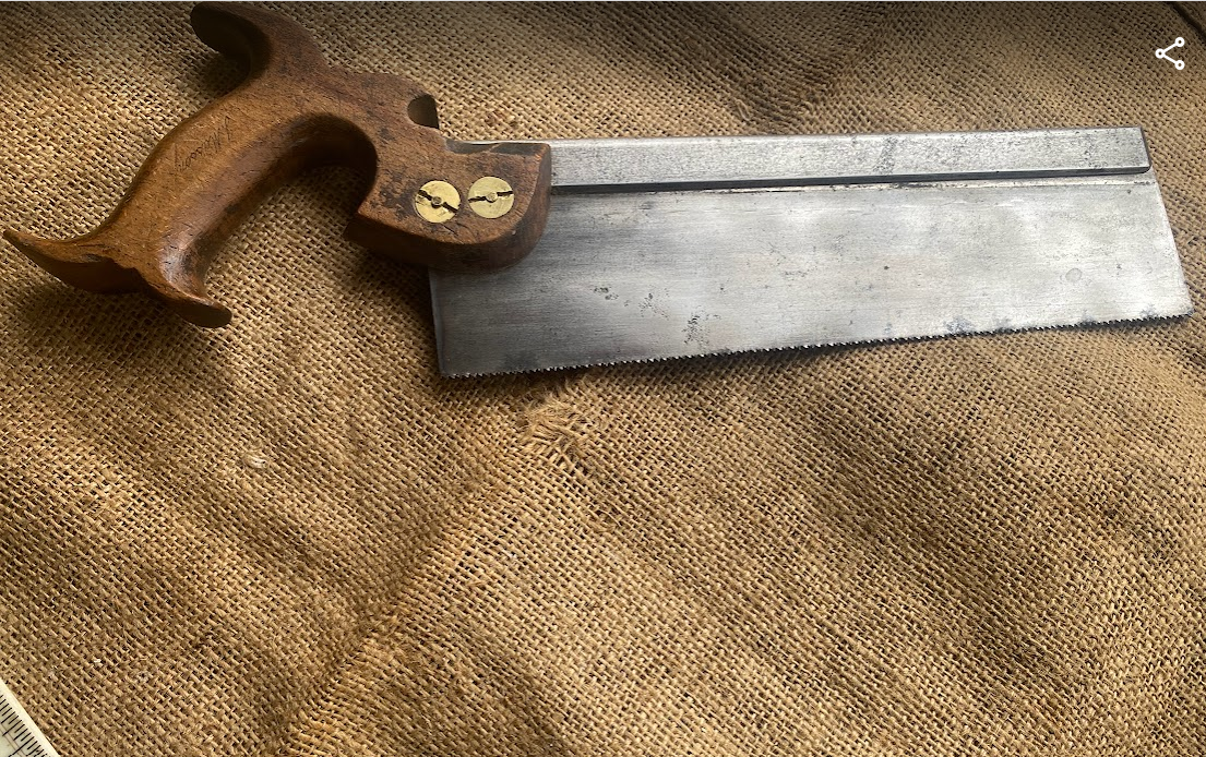 Vintage Robert Sorby Tenon Saw - Image 7