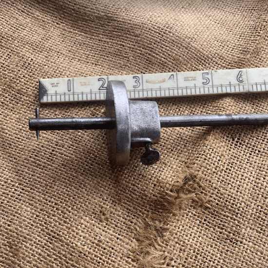 Vintage Steel Marking Gauge