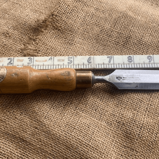 Vintage William Marples 1" Bevel Edged Chisel