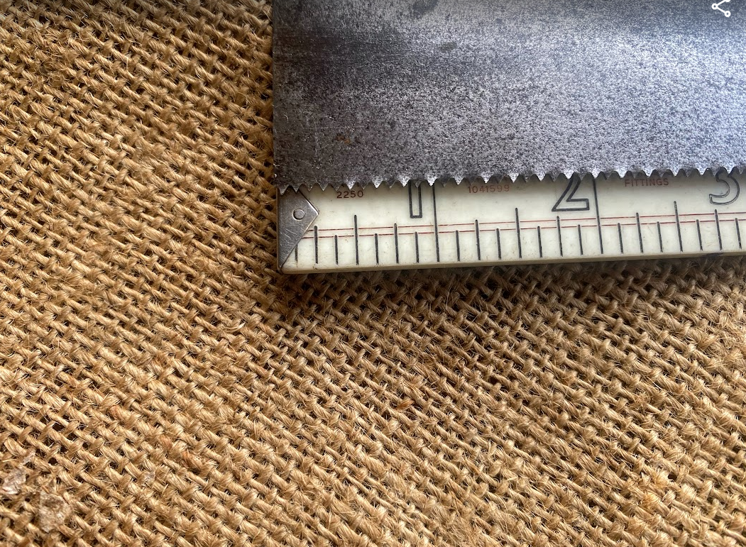 Vintage 12" Joseph Peace & Co Ltd Tenon Saw C1890 - Image 3