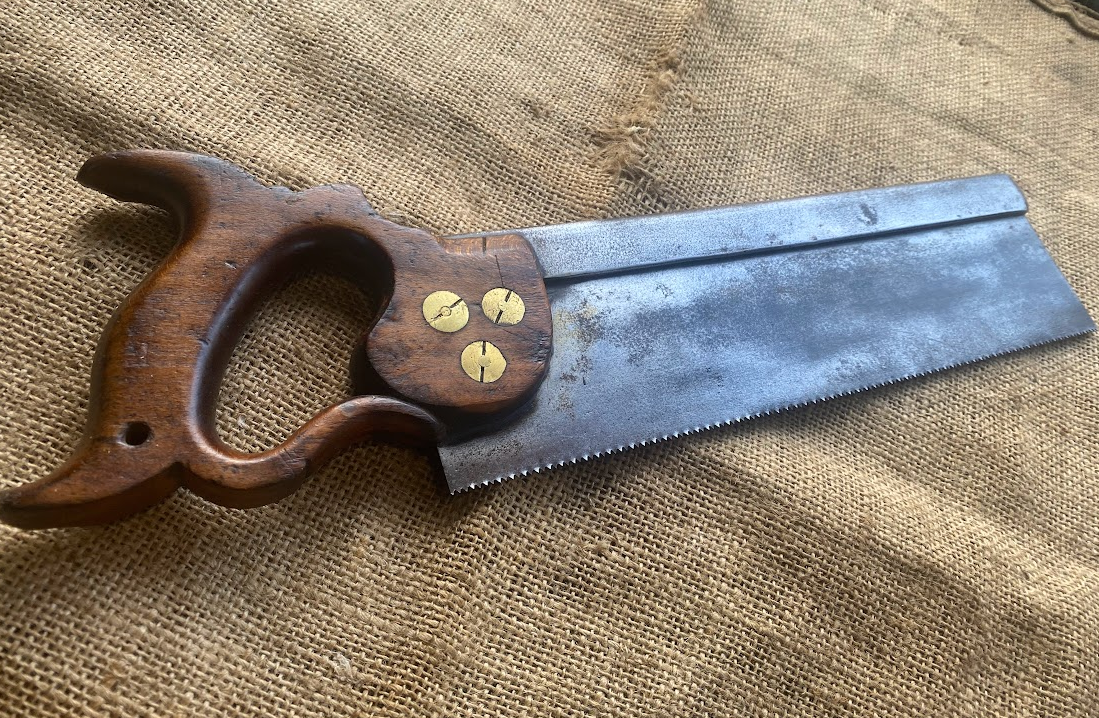 Vintage 12" Joseph Peace & Co Ltd Tenon Saw C1890 - Image 5