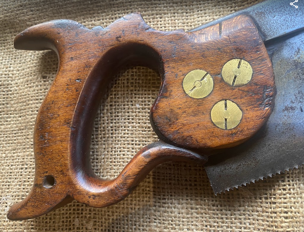 Vintage 12" Joseph Peace & Co Ltd Tenon Saw C1890 - Image 7