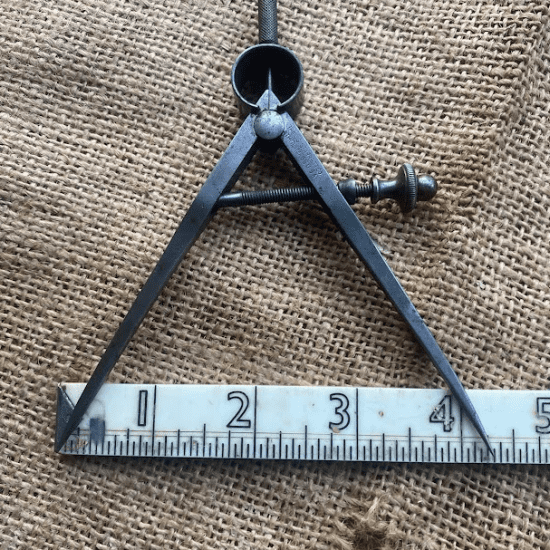 Small Starrett Dividers