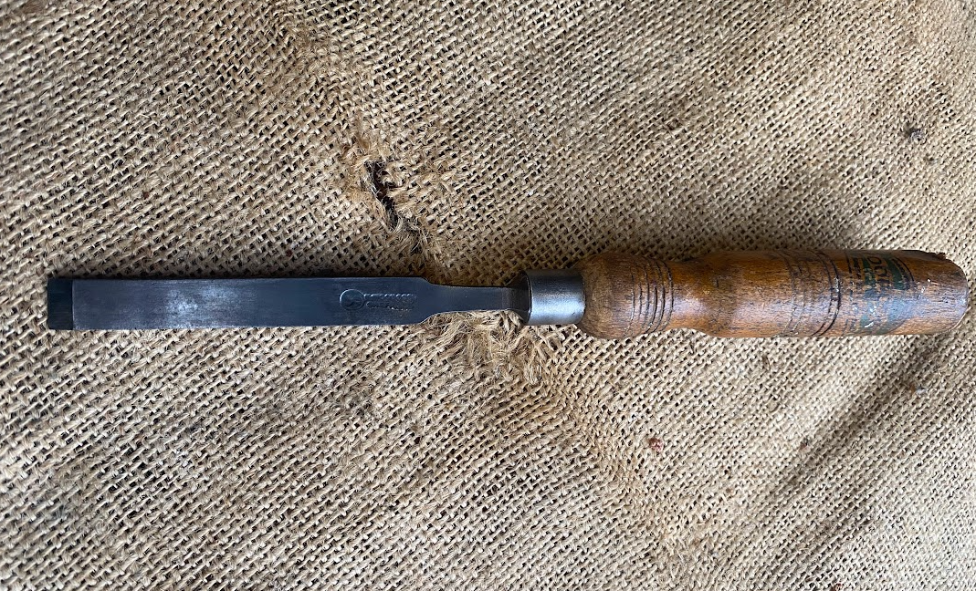 Vintage 3/8 F Woodcock Firmer Chisel