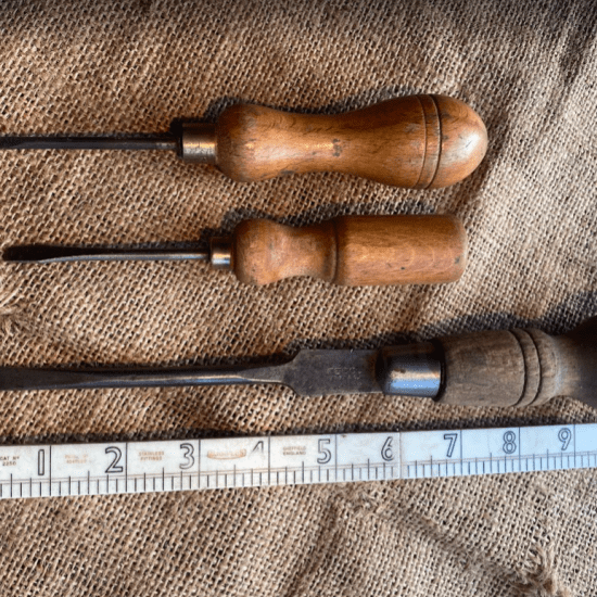 3 x vintage screwdivers inc Fedco Sheffield
