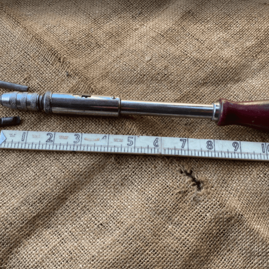 Spiralux 7130 Vintage Ratchet Screwdriver