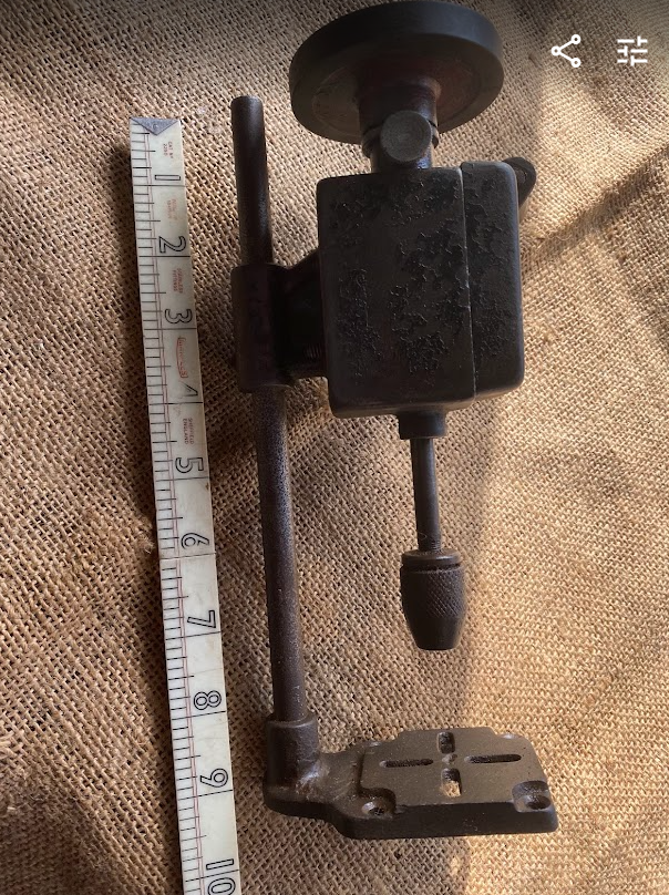 Vintage Small Pillar Drill - Image 2