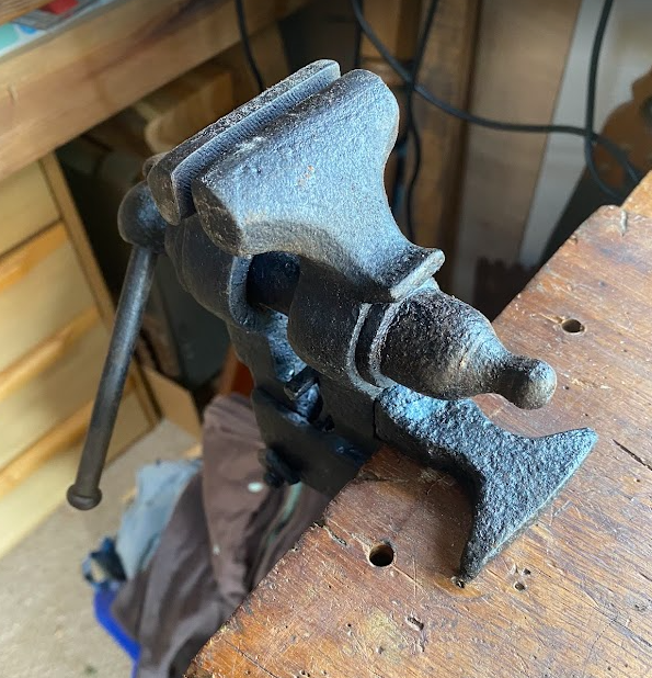 Vintage OLD Gunsmiths or Blacksmiths Bench Vice - Image 3