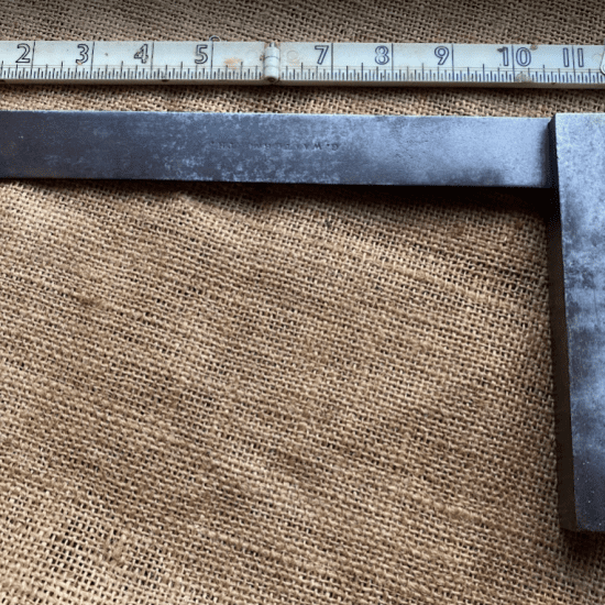 Vintage Heavy Engineer's Square