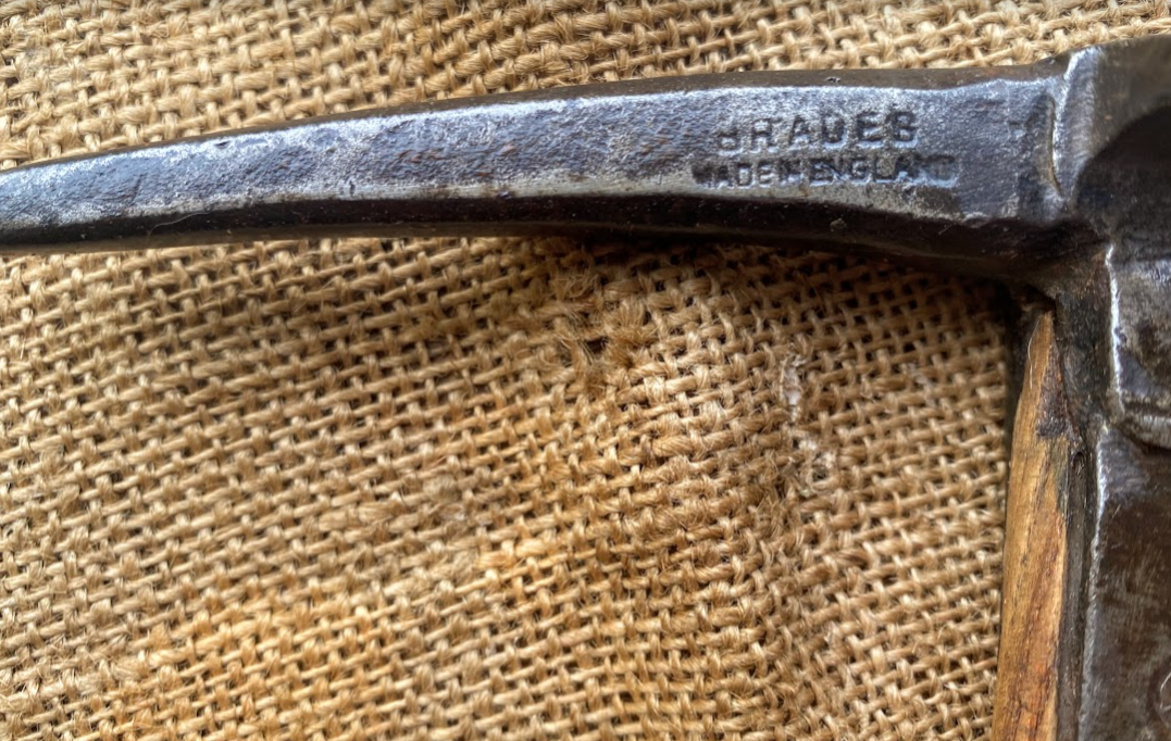 Vintage Brades Slate and Roofers Hammer - Image 3