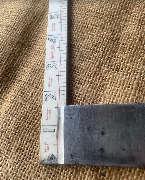 Vintage 1 1/2″ Firmer Chisel | W K & G Peace Eagle Works Sheffield - Image 5