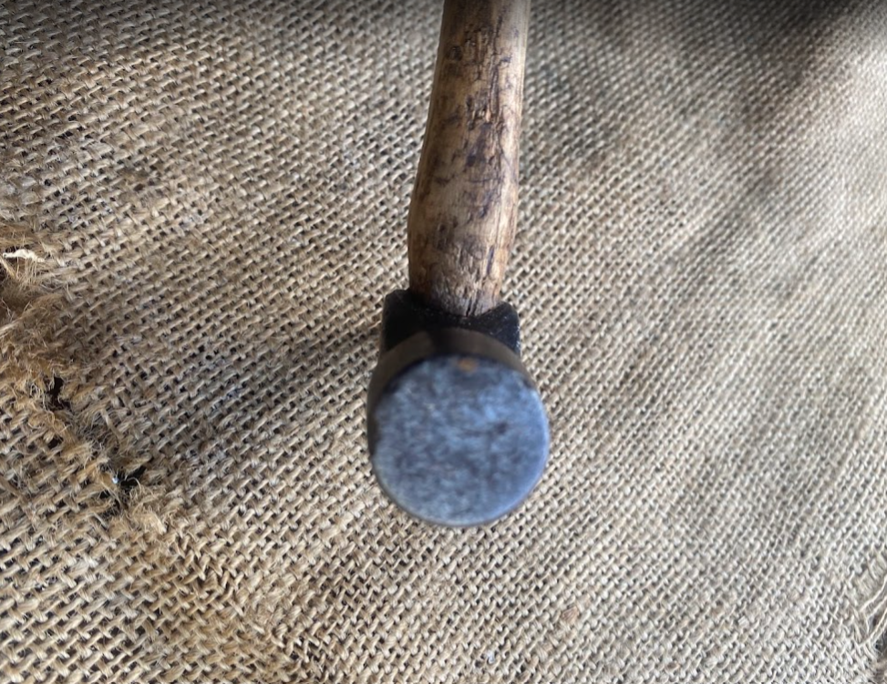 Vintage Brades Warrington-Pattern Cross-Pein Hammer Broad Arrow 1944 - Image 4
