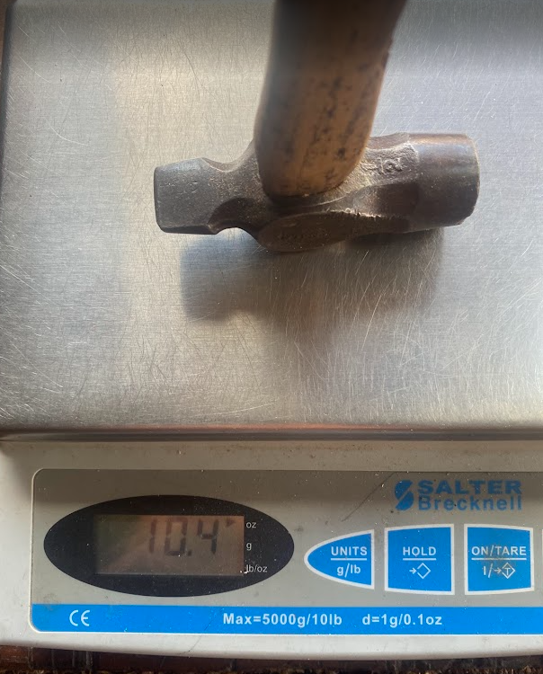 Brades Cross Pein Military Hammer